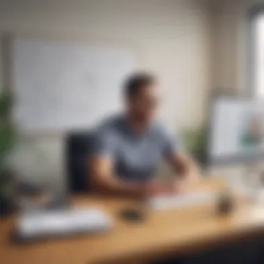 Embracing Work-Life Harmony with Flex Time Employee enjoying work-life balance
