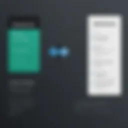 Comparison chart illustrating features of FreshBooks and Xero