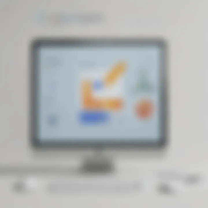 Flowchart demonstrating the integration of Google Analytics with other tools.