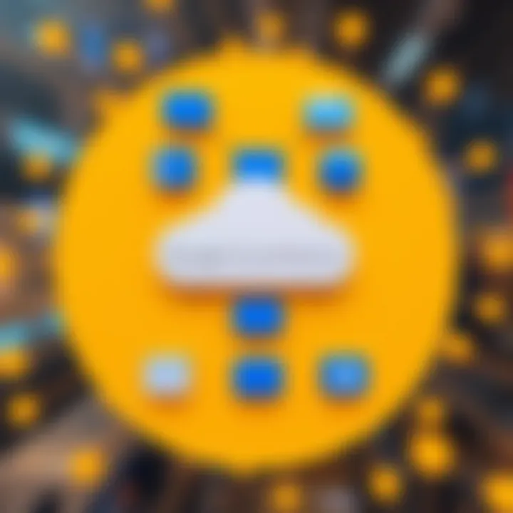 Architecture diagram of Google Cloud Platform and graph database integration