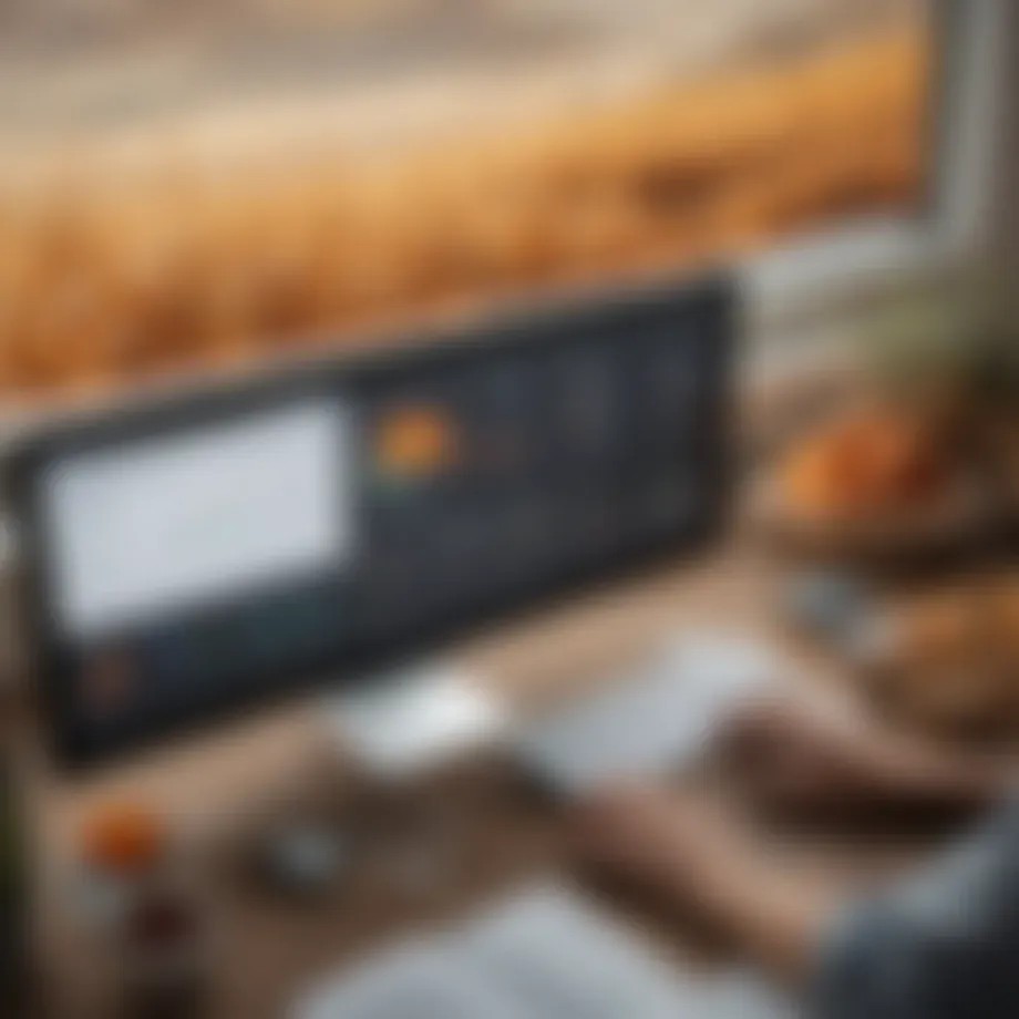 Integration dashboard showcasing Harvest and QuickBooks