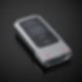 Helcim card reader showcasing its sleek design
