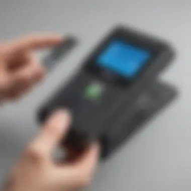 User-Friendly Interface of Helcim Card Reader User-friendly interface of Helcim card reader