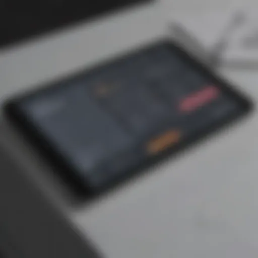 User interface of the Albert banking app showcasing its dashboard
