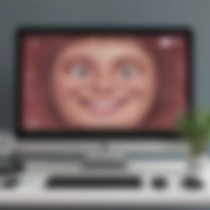 Visual representation of enhanced customer satisfaction through software