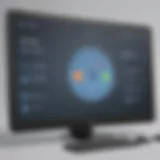 User interface of inflatable rental software showcasing functionalities