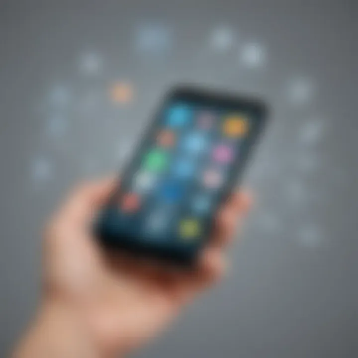 Diagram showing Pendo Mobile SDK integration with mobile applications