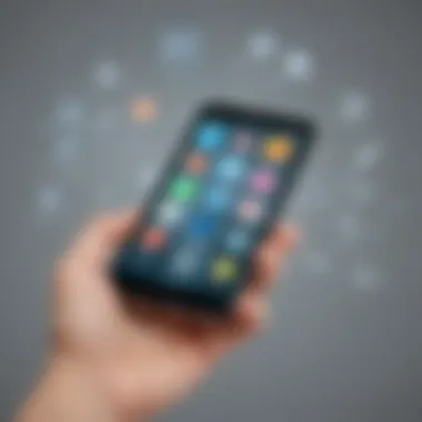 Integrating the Pendo Mobile SDK Diagram showing Pendo Mobile SDK integration with mobile applications