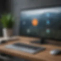 LogMeIn dashboard showcasing remote access features