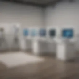 Elegant auction setup with engaging display items