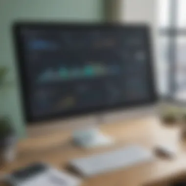Sage Software Dashboard for Financial Analytics Sage software dashboard showcasing financial analytics