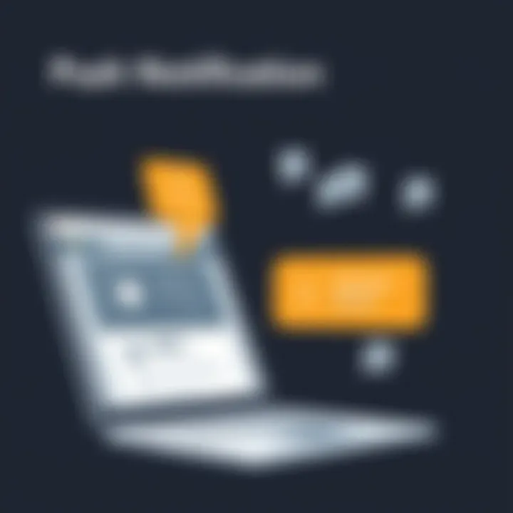 User-Friendly Interface of Push Notification Software User-friendly interface of a leading push notification tool