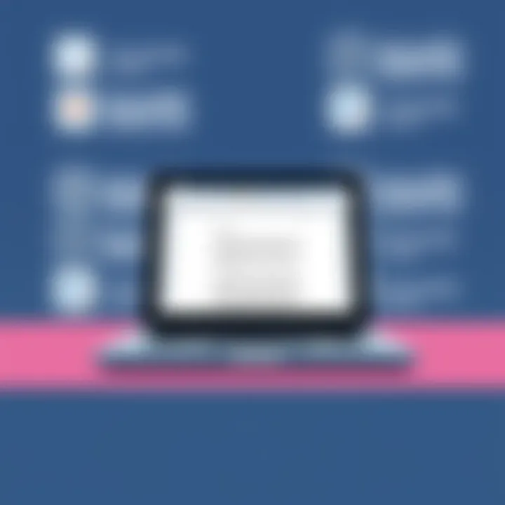 Word Processing on Mac MacBook displaying a word processing interface