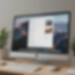 User interfacing with WeTransfer trial functionalities.
