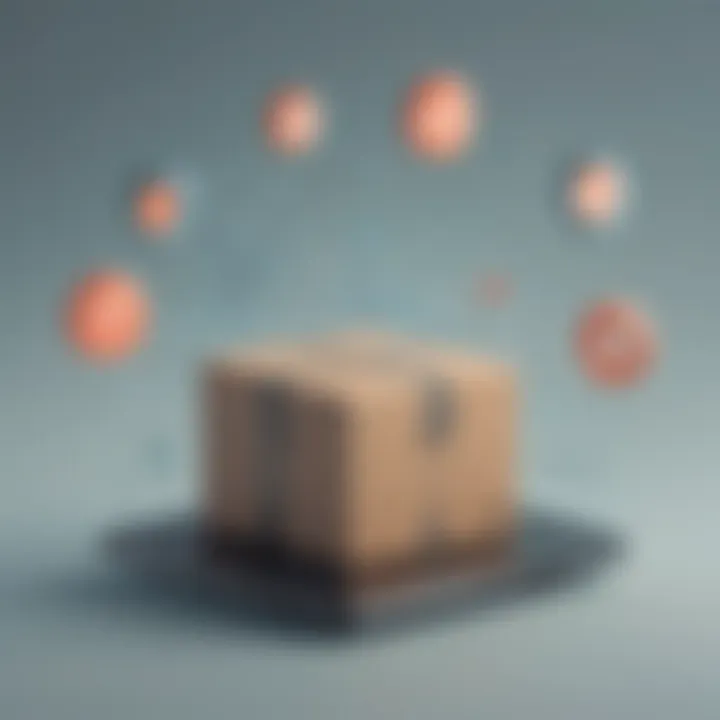 Diagram outlining common challenges and solutions in dropshipping