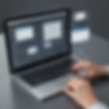 Illustration of digital transactions using OneSpan solutions