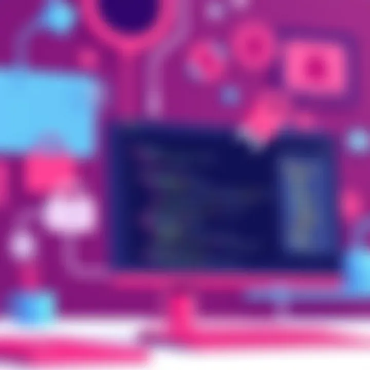 User interface of a bug tracking tool