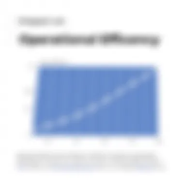 Impact on Operational Efficiency Graph illustrating operational efficiency improvements through referral management
