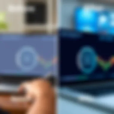 Illustrative example of before and after video speed enhancements