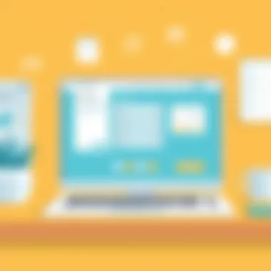 Overview of payroll software interface