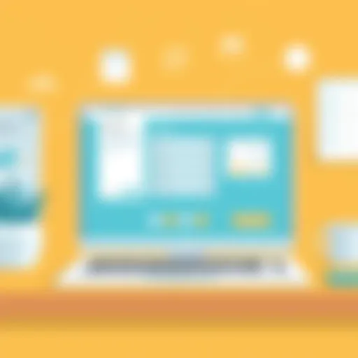 Overview of payroll software interface