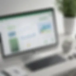 A visual representation of QuickBooks interface showcasing its accounting features.