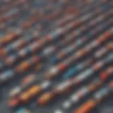 Visualization of diverse pricing structures for logistics