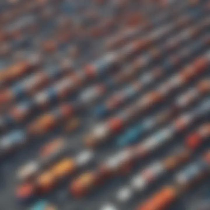 Visualization of diverse pricing structures for logistics