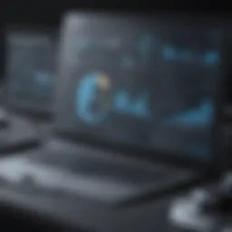 Dynamic dashboard showcasing social media analytics