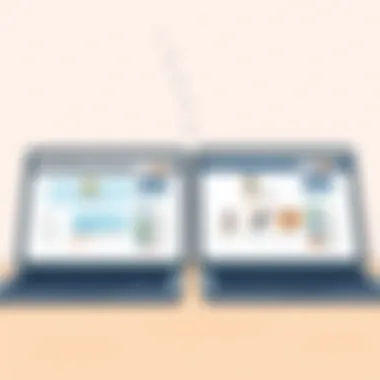 User interface screenshots of Unbounce and Leadpages for better usability insight.