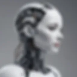 Visual representation of AI technology in recruitment
