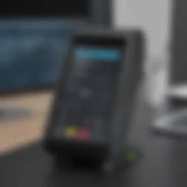 Graph showcasing transaction fees associated with Square POS