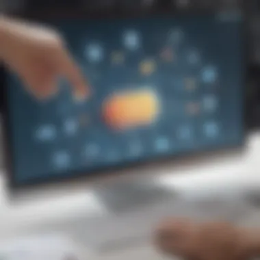 Enhancing Customer Engagement with Technology A visual representation of customer engagement strategies supported by technology.