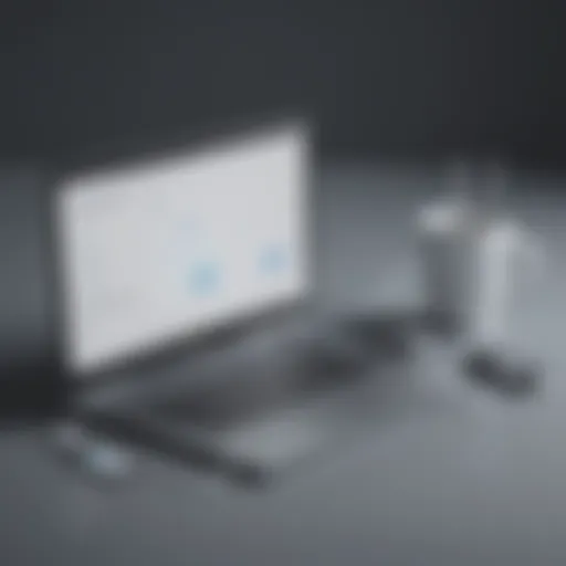 Conceptual illustration of drip software functionality