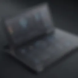 Visual representation of Duda software interface showing design elements