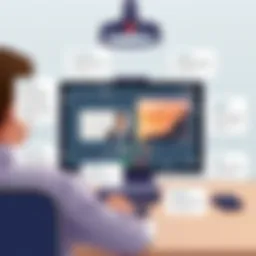 Fuze video conferencing interface showcasing features