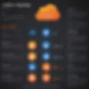 Features Comparison of OneDrive Backup Options Infographic on OneDrive features by cost