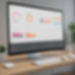 User interface of PointClickCare showcasing dashboard features