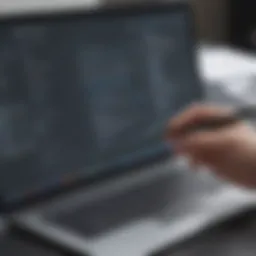 Visual representation of reverse auction dynamics