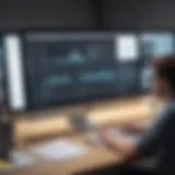 Visual representation of team collaboration software interface