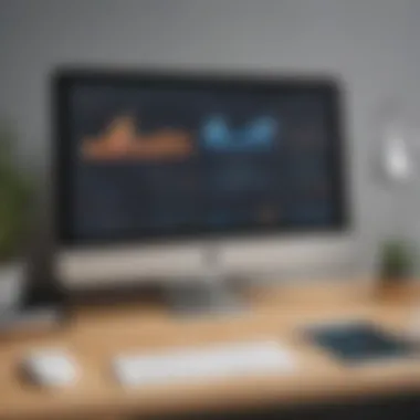 Analytics dashboard displaying learning outcomes metrics from Vedamo