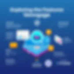 Infographic showcasing the features of Venngage